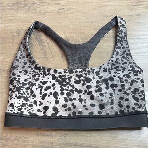 NWTs Electric & Rose - XS - Black and Grey Sports Bra - Racerback